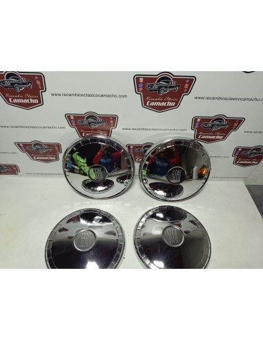 Juego tapacubos Seat 124 primera serie