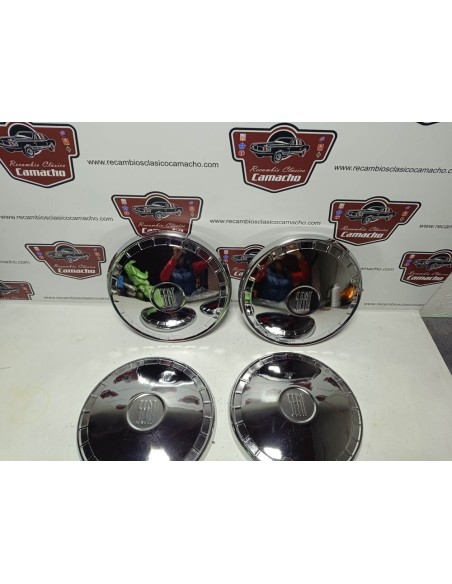 Juego tapacubos Seat 124 primera serie