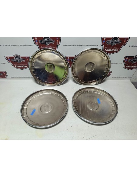 Juego tapacubos Seat 124 primera serie