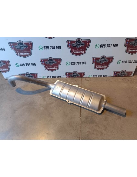 SILENCIOSO TRASERO ESCAPE SEAT 124 D 1800 Y 2000 50mm