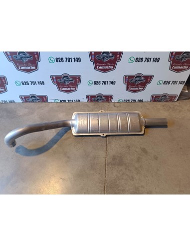 SILENCIOSO TRASERO ESCAPE SEAT 124 D 1800 Y 2000 50mm
