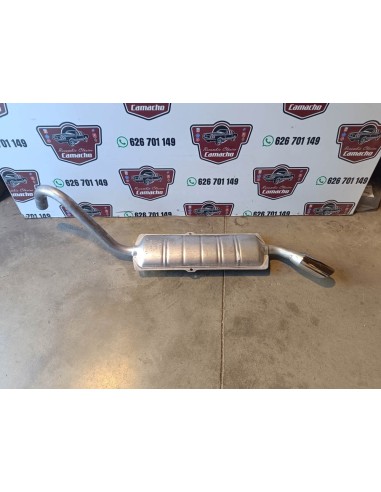 SILENCIOSO TRASERO ESCAPE SEAT 124 SPORT 1600 cc