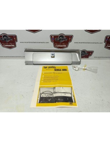 Tapa de guantera con llaves Simca 1000 modelo del 71