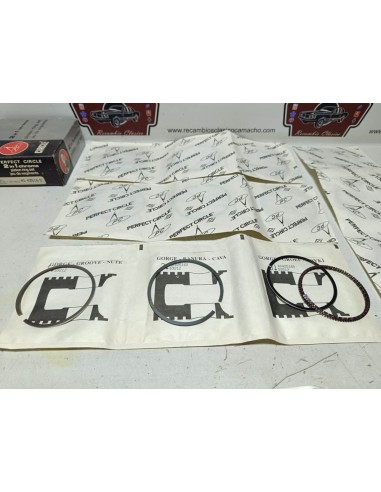 Juego de segmentos 76 mm Renault 5 TX, Alpine y Renault 12 TS