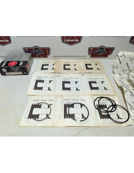 Juego de segmentos 70 mm Renault (motor 1108 cc)