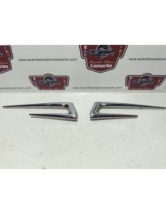 Pareja bigotera metálica Seat 600 D 2