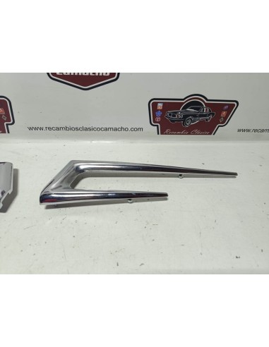 Pareja bigotera metálica Seat 600 D