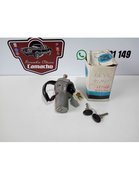 CLAUSOR DE ARRANQUE SEAT 127 Y 124 LLAVE ANTIGUA