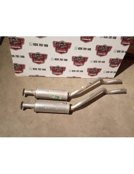 SILENCIOSO INTERMEDIO ESCAPE OPEL KADETT GSI 2L