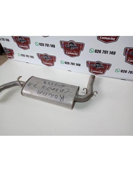 SILENCIOSO TRASERO ESCAPE SEAT RONDA CRONO 2.0