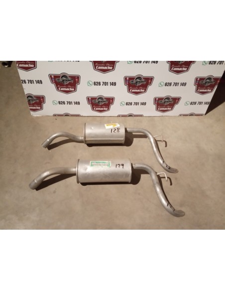 SILENCIOSO TRASERO ESCAPE FORD ESCORT Y ORION 1.3