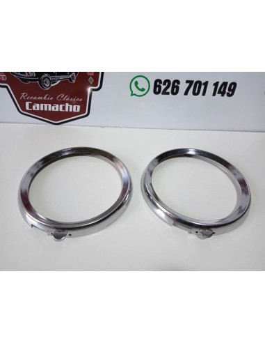 PAREJA CERQUILLO FARO RENAULT 4 MODELO ANTIGUO