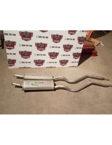 SILENCIOSO TRASERO ESCAPE FIAT TIPO GASOLINA