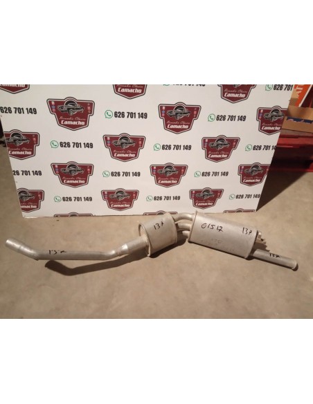 SILENCIOSO TRASERO ESCAPE PEUGEOT 505 DIESEL