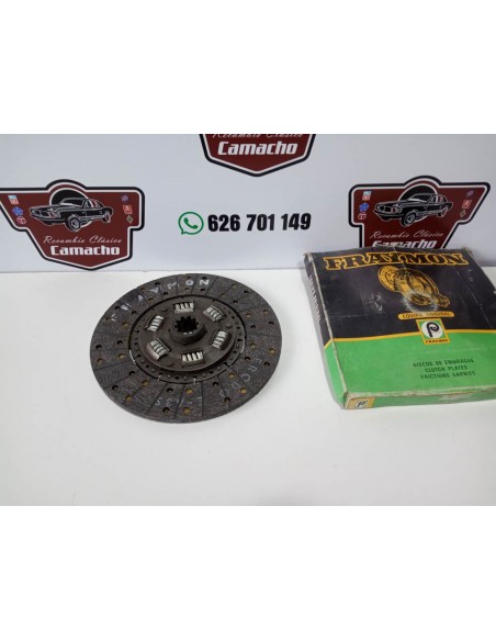 DISCO EMBRAGUE EBRO 150D  275mm ,10 ESTRIAS Y 35 mm INT