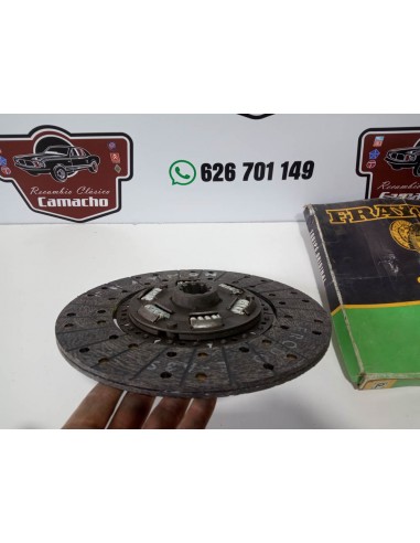 DISCO EMBRAGUE EBRO 150D  275mm ,10 ESTRIAS Y 35 mm INT