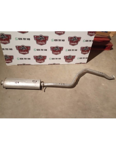 SILENCIOSO INTERMEDIO ESCAPE PEUGEOT 405 1900 cc