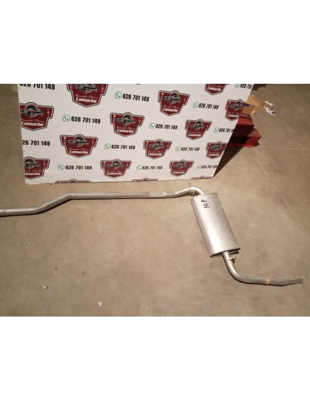 SILENCIOSO TRASERO ESCAPE SEAT MALAGA INYECCION