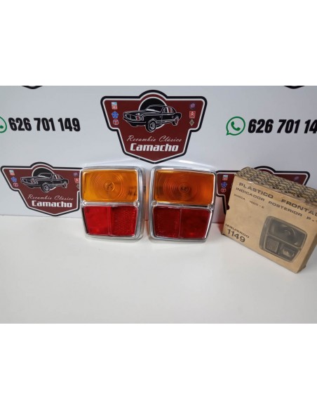 PAREJA TULIPAS TRASERAS SIMCA 1000