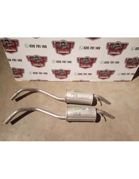 SILENCIOSO TRASERO ESCAPE FORD ORION 1.3