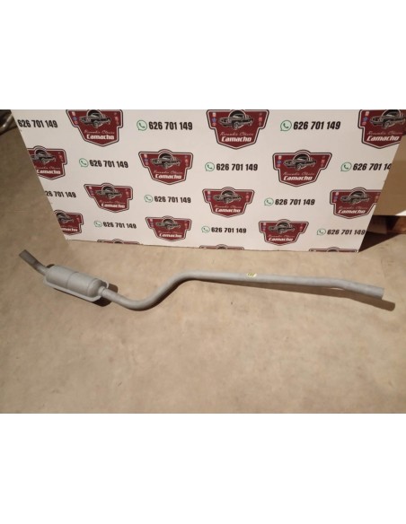 SILENCIOSO INTERMEDIO ESCAPE SEAT 124 Y 1430  43,5 mm