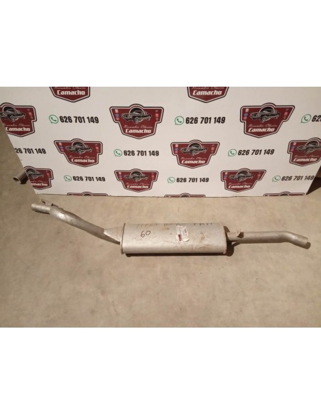 SILENCIOSO TRASERO ESCAPE SEAT 131 FAMILIAR 1430 Y 1600