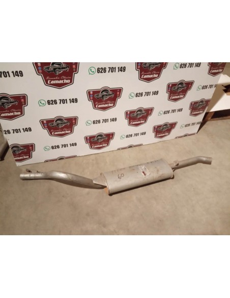 SILENCIOSO TRASERO ESCAPE SEAT 131 FAMILIAR 1430 Y 1600