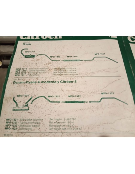 TUBERIA FINAL CITROEN BREAK