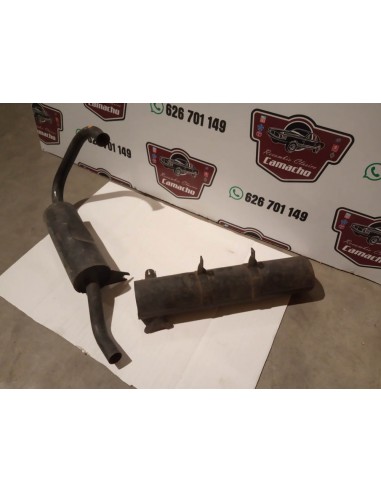 CONJUNTO 2 SILENCIOSO ESCAPE CITROEN 2CV AZU AZAM AZL