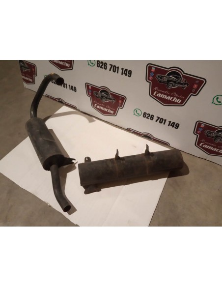 CONJUNTO 2 SILENCIOSO ESCAPE CITROEN 2CV AZU AZAM AZL