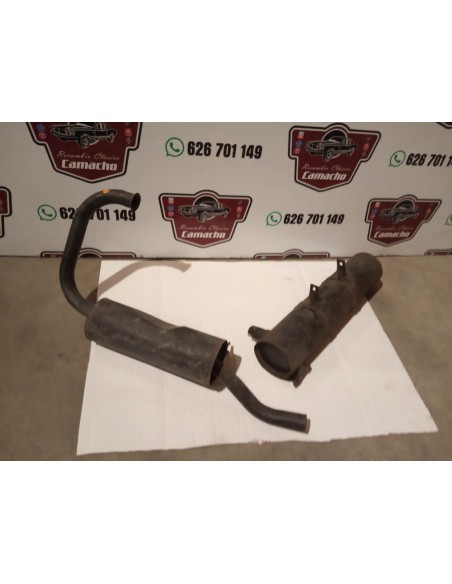 CONJUNTO 2 SILENCIOSO ESCAPE CITROEN 2CV AZU AZAM AZL