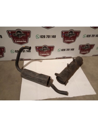 CONJUNTO 2 SILENCIOSO ESCAPE CITROEN 2CV AZU AZAM AZL