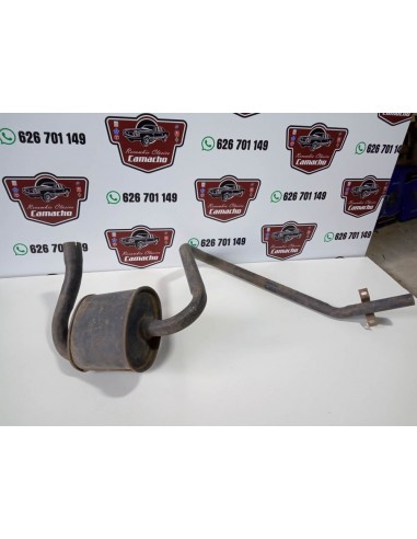 SILENCIOSO DELANTERO ESCAPE RENAULT 6 SEGUNDA SERIE