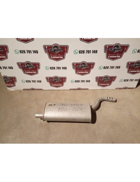 SILENCIOSO TRASERO ESCAPE OPEL KADETT 1600 S