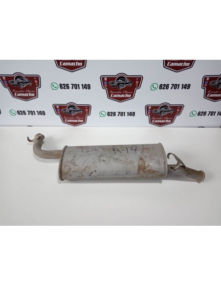 SILENCIOSO TRASERO ESCAPE RENAULT 14 GTL Y GTS