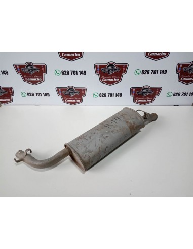 SILENCIOSO TRASERO ESCAPE RENAULT 14 GTL Y GTS