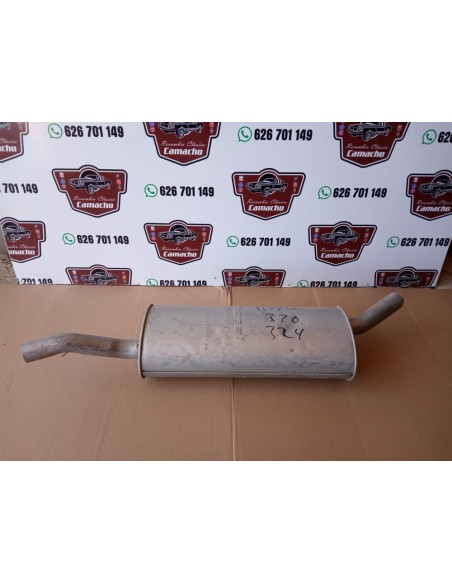 SILENCIOSO TRASERO ESCAPE BMW E30 320 i Y 324 DIESEL
