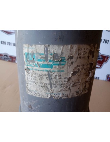 SILENCIOSO TRASERO ESCAPE BMW E12 518, 520 Y 520 i