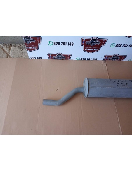 SILENCIOSO TRASERO ESCAPE BMW E28 518 A PARTIR DEL 81