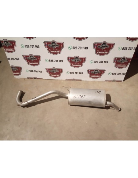 SILENCIOSO TRASERO ESCAPE RENAULT CLIO