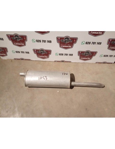 SILENCIOSO TRASERO ESCAPE OPEL KADETT 1600