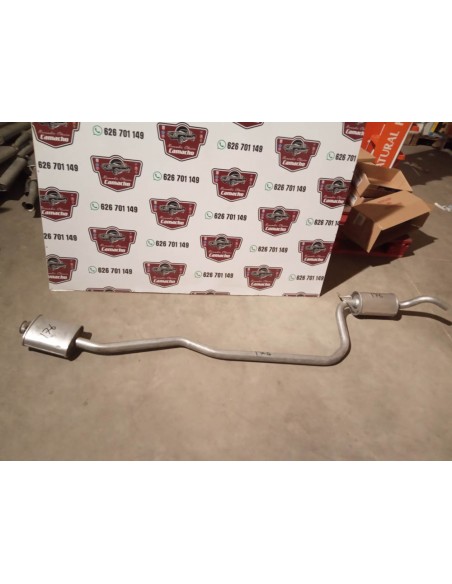 SILENCIOSO INTERMEDIO ESCAPE FORD FIESTA MK2 1.4