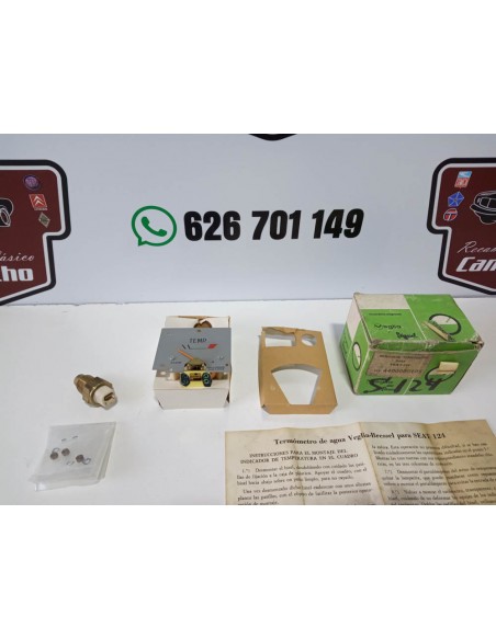 CONJUNTO INDICADOR TEMPERATURA SEAT 124