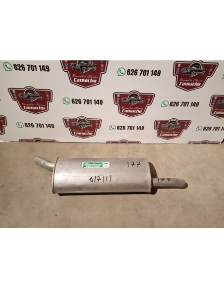 SILENCIOSO TRASERO ESCAPE OPEL ASTRA FAMILIAR