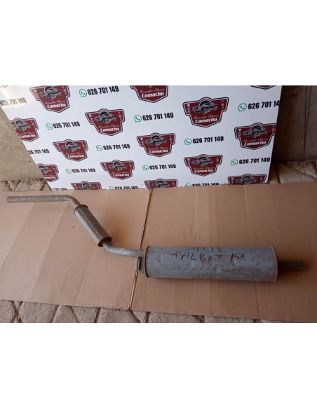 SILENCIOSO TRASERO ESCAPE TALBOT 150