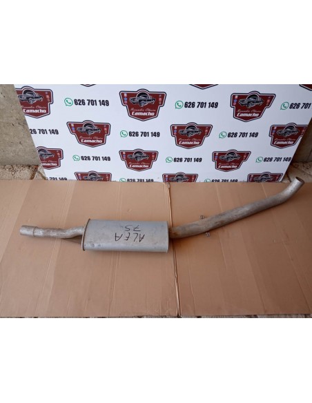 SILENCIOSO INTERMEDIO ESCAPE ALFA ROMEO 75 MOTOR 1.6 , 1.8 Y 2.0