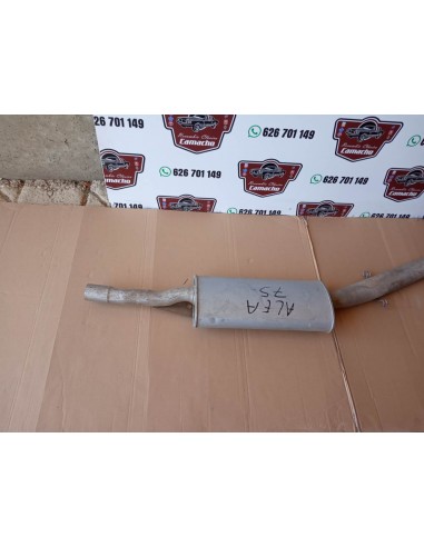 SILENCIOSO INTERMEDIO ESCAPE ALFA ROMEO 75 MOTOR 1.6 , 1.8 Y 2.0