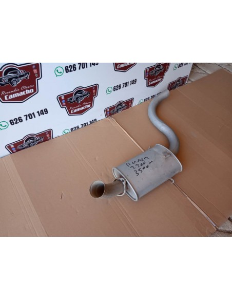 SILENCIOSO TRASERO ESCAPE ROVER 2300 Y 3500