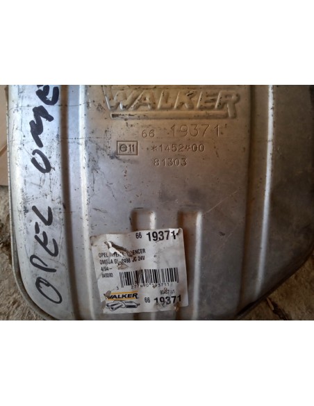 SILENCIOSO INTERMEDIO ESCAPE OPEL OMEGA 2.5 24V