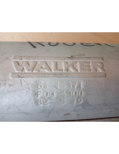 SILENCIOSO TRASERO ESCAPE ROVER 114 GTI 1.4